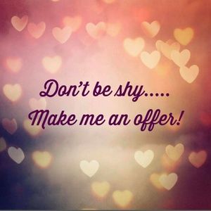 All reasonable offers considered!